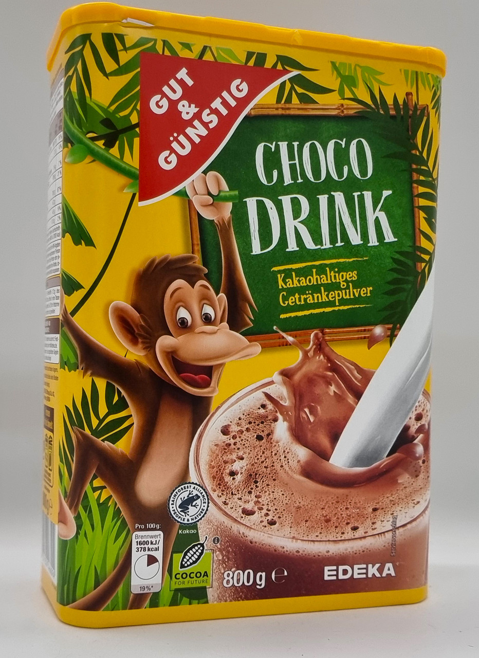 Какао напій Gut & Gunstig Choco Drink 800 г Німеччина