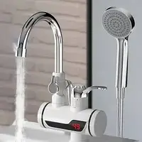 Кран-водонагреватель с душем нижнее подключение Instant electric heating water Faucet FT-001