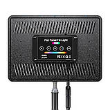 Світлодіодна прямокутна лампа 23х16см RGB F99 з пультом та штативом 2м студійне світло для фото та відеозйомок, фото 4