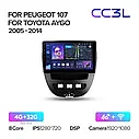 Штатна магнітола Teyes CC3L Toyota Aygo (2005-2014), фото 2
