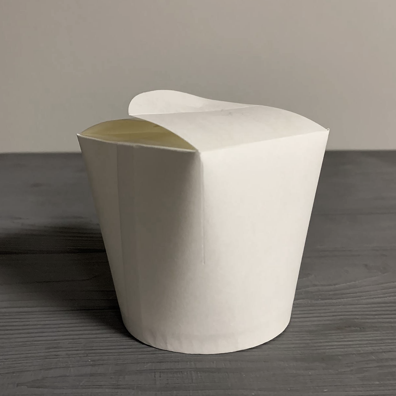 Паста бокс 600мл білий (50шт/уп|300шт/ящ) FLT600W, фото 1