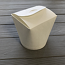 Паста бокс 600мл білий (50шт/уп|300шт/ящ) FLT600W, фото 2