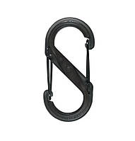 Карабін Nite Ize S-Biner 2 Black polimer, фото 3