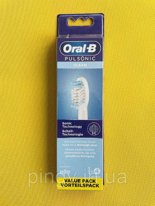 Насадки для електричної зубної щітки Oral-B Pulsonic Clean 4 шт