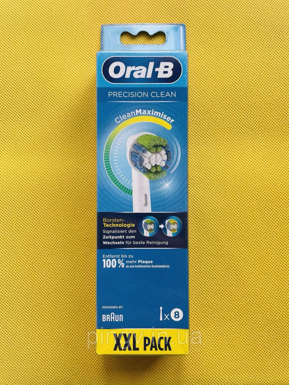 Насадки для електричної зубної щітки Oral-B Precision Clean 8 шт.