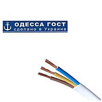 Медный кабель ШВВП 3х4 Одесса-ГОСТ бухта 100 метров