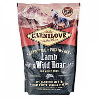 Carnilove Adult Lamb & WildBoar сухой корм для собак всех пород 1.5 кг