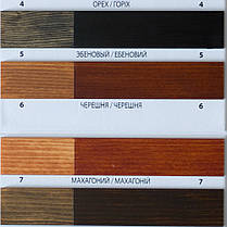 Bori High-Layer Wood Stain, лазурь із вмістом воску для деревини, безколірна, 0,75л, фото 6