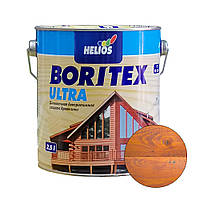 Bori Tex Ultra, лазурь с воском для древесины, каштан, 2,5л