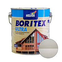 Bori Tex Ultra, лазурь с воском для древесины, белая, 2,5л