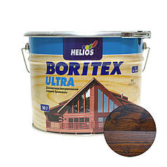 Bori Tex Ultra, лазур із вмістом воску для деревини, горіх, 10л
