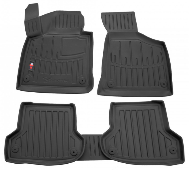 Килимки в салон 3D Audi A3 (8P) (2003-2012) з бортом