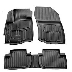 Килимки в салон 3D Mitsubishi Outlander XL (2006-2012)/Citroen C-Crosser (2007-2013)/Peugeot 4007 (2007-2013)