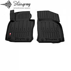 Коврики в салон 3D Skoda Octavia (A5) (2004-2013)/ VW Golf V/VI (2003-2012)/Jetta (2005-2010) з бортом 2шт