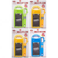 Від 2 шт. Набір кухонний : Терка та  ніж для чищення овочів 6004 купити дешево оптом в інтернет-магазині