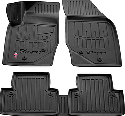 Килимки в салон 3D Opel Vectra B (1995-2002) з бортом