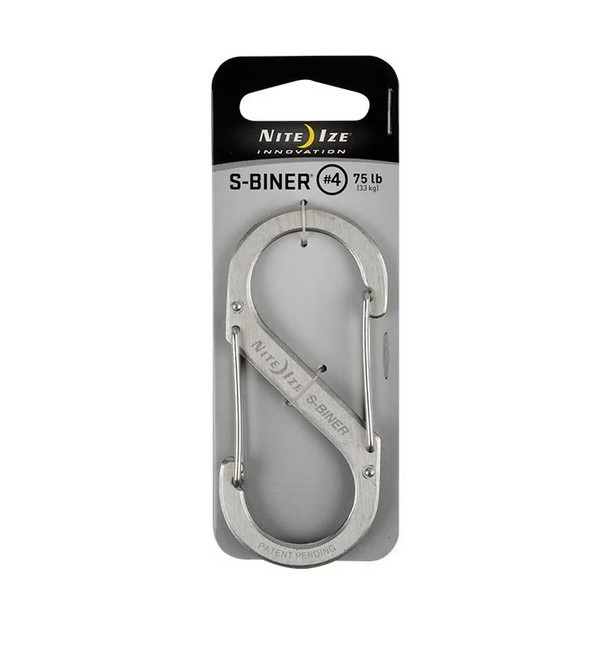 Карабін Nite Ize S-Biner 4 Steel 34kg