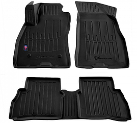 Килимки в салон 3D Fiat Doblo (2010-)/Opel Combo (2012-2018) з бортом