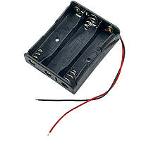 Бокс для аккумуляторов 18650 (на 3 аккум.), аккумуляторный кейс