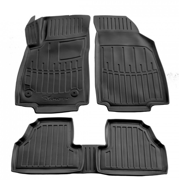 Килимки в салон 3D Opel Mokka A (2012-2021)/Buick Encore (2012-2021)/Chevrolet Trax (2012-2021) з бортом ТЕП/