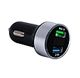 Автомобільний зарядний 2хUSB (12-24В, 5.4А) / Швидка зарядка QC 3.0 (БЕЗ ВОЛЬТМЕТРА), фото 3