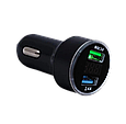 Автомобільний зарядний 2хUSB (12-24В, 5.4А) / Швидка зарядка QC 3.0 (БЕЗ ВОЛЬТМЕТРА), фото 4