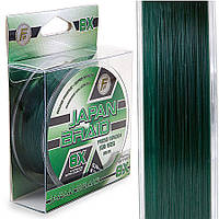 Шнур Lineaeffe FF Japan Braid 8X Moss Green 135м/150yds 0.10мм FishTest-6.00кг