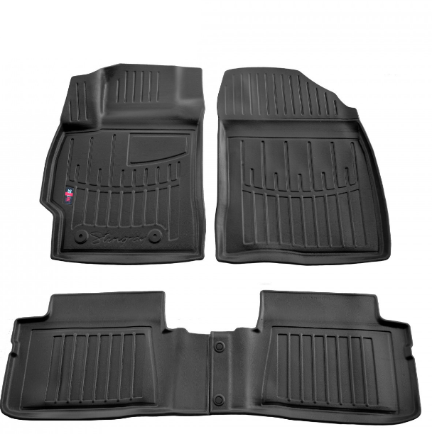 Килимки в салон 3D Toyota Corolla (E140) (2006-2012)/Auris (E150) (2007-2012) з бортом