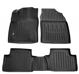 Килимки в салон 3D Toyota C-HR EV (2019-)/IZOA EV (2019-) з бортом