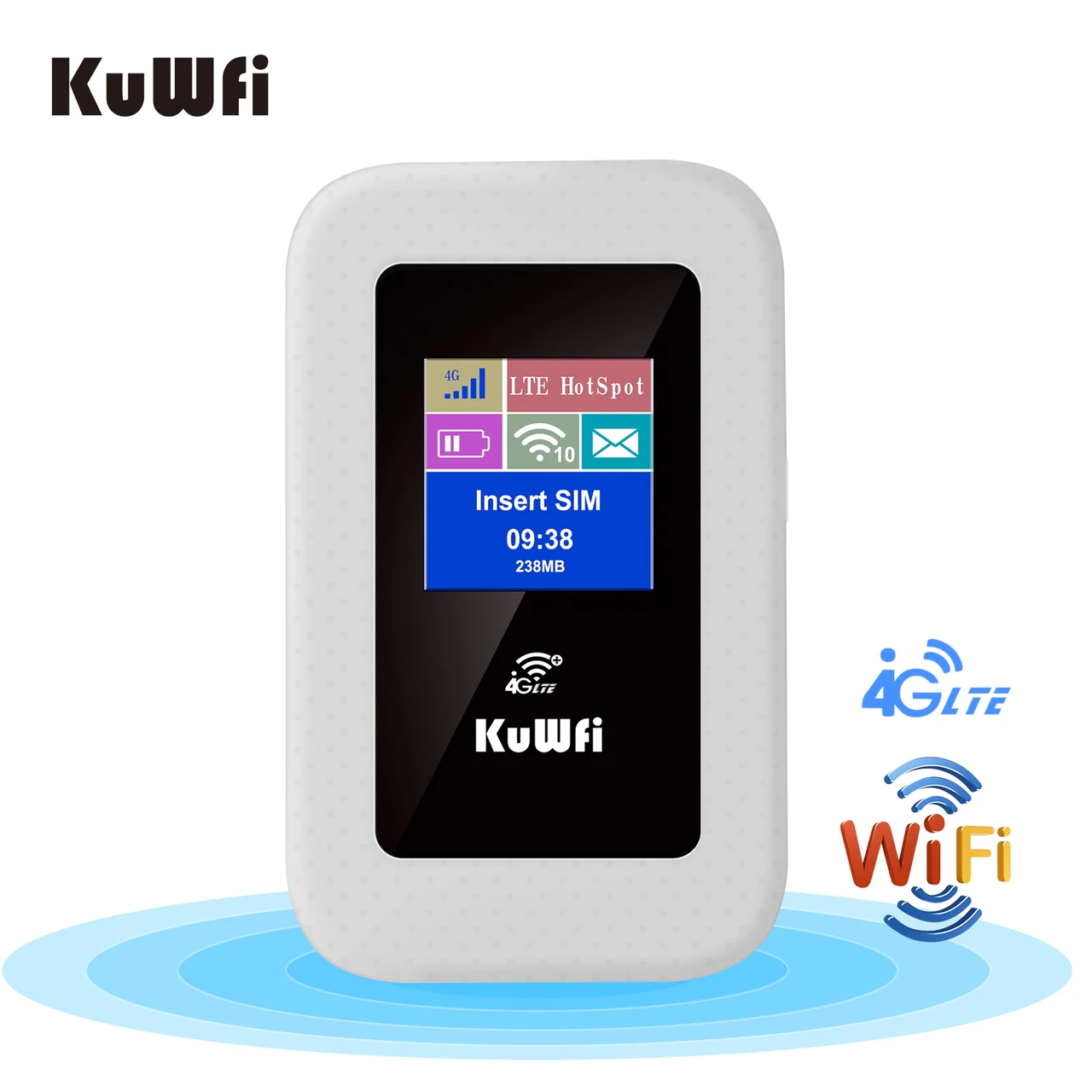 WIFI роутер з сім картою KUWIFI 4G