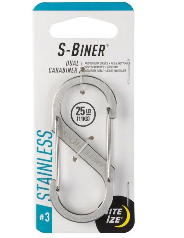 Карабін Nite Ize S-Biner 3 - Steel 11kg
