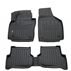 Килимки в салон 3D Seat Altea XL (2005-2015) з бортом