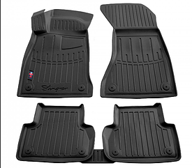 Килимки в салон 3D Audi A4 (B9) (2015-) з бортом