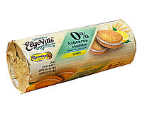 Печенье сендвич без сахара с лимонной прослойкой Elgorriaga Elgo Vita 0% Sugar Limon, 180 г (8410255914410)