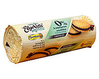 Печенье сендвич без сахара с шоколадной прослойкой Elgorriaga Elgo Vita 0% Sugar Chocolate, 180 г