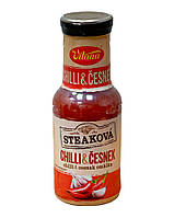 Соус гострий з перцем чилі та часником Vitana Chilli & Cesnek, 250 мл (8593837236237)