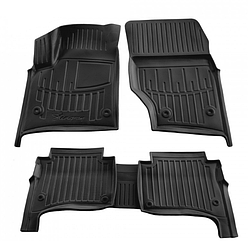 Килимки в салон 3D Volkswagen Touareg I (7L) (2002-2010) з бортом