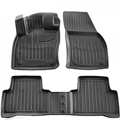 Килимки в салон 3D Volkswagen Touran II (2015-) з бортом