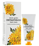 Крем для рук з екстрактом хризантеми Jigott Secret Garden Chrysanthemum Hand Cream