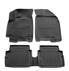 Килимки в салон 3D Chevrolet Aveo (T200) (2002-2008)/Aveo (T250) (2005-2011) з бортом ТЕП/5шт