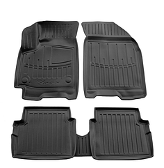 Коврики в салон 3D Chevrolet Aveo (T200) (2002-2008)/Aveo (T250) (2005-2011) з бортом ТЕП/5шт