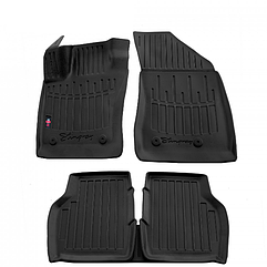 Килимки в салон 3D Jeep Compass ІI (2016-) з бортом