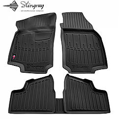 Килимки в салон 3D Opel Astra G (1998-2004) з бортом
