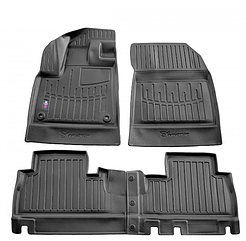 Килимки в салон 3D Peugeot Rifter/Citroen Berlingo/Opel Combo E /Toyota ProAce City (2018-) (без підлокітн) з
