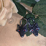 Серьги с волком  от студии LadyStyle.Biz, фото 8