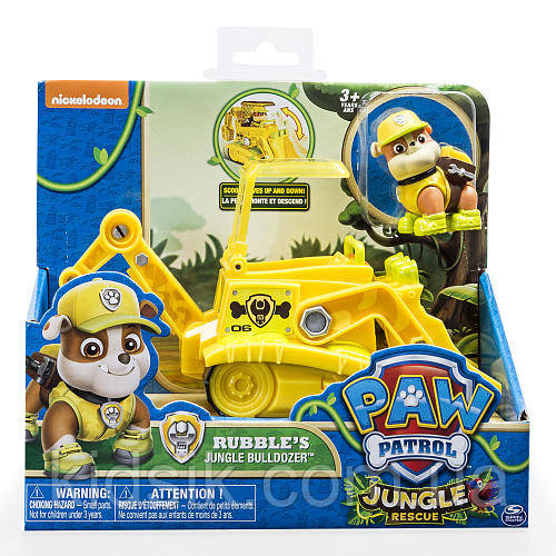 Щенячий Патруль в Джунглях. Крепышна Джангл машині Paw Patrol Jungle