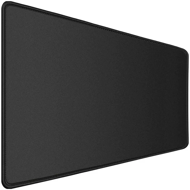 Ігрова поверхня, килимок 800х300х3 FULL BLACK килим для миші чорний