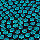 Масажний килимок Аплікатор Кузнєцова + валик масажер для спини/шиї/голови OSPORT Lotus Sun Mat Eco (apl-029), фото 6