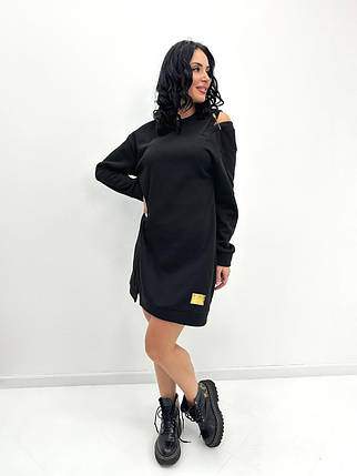 Повсякденна тепла сукня з булавкою "Moana"| Норма і батал, фото 1