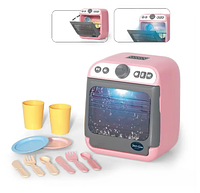 Детская игрушечная посудомойка ( муляж посуды, спец. бутылочка, звук, свет, в коробке) LD 886 B
